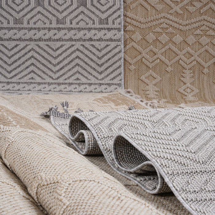Guros - Trendy Geometric Indoor / Outdoor Rug