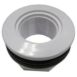 HAYWARD LOCKNUT FITTING 1-1/2" RETURN WALL INLET FIBERGLASS FIP (CC10)