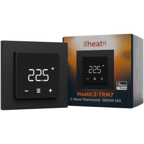 HeatIt Z-TRM7 Thermostat Z-Wave 800 series - HEAE5430572 - Vesternet