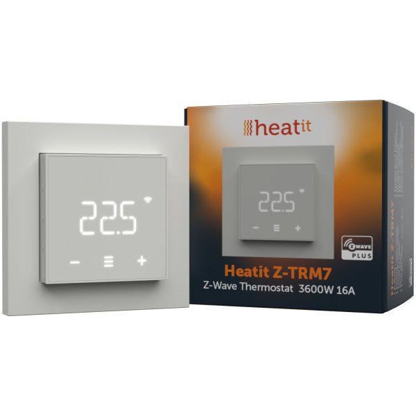 HeatIt Z-TRM7 Thermostat Z-Wave 800 series - HEAE5430571 - Vesternet
