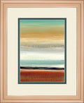 Horizon Lines II By Tesla - Light Brown
