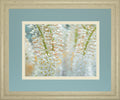 Humbled By Frank Assaf - Framed Print Wall Art - Light Blue