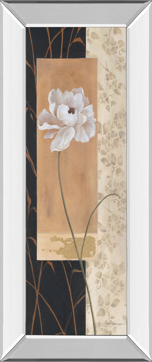 & I By Carol Robinson - Mirror Framed Print Wall Art - Beige