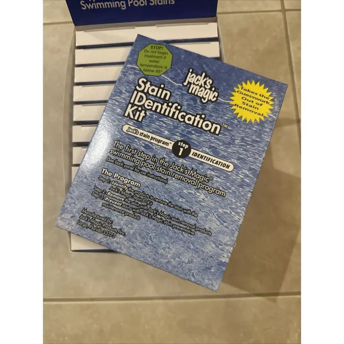 JACKS MAGIC STAIN IDENTIFICATION KIT