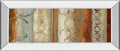 Juncture I By Tom Reeves - Mirror Framed Print Wall Art - Light Brown
