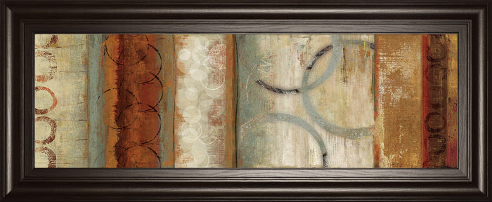 Juncture Il By Tom Reeves - Framed Print Wall Art - Light Brown