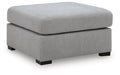 Lakepoint - Oversized Accent Ottoman - Nickel