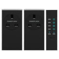 LightwaveRF Remote Control Dimmable Socket Kit - 2 pack - JSJSLW301BLK - Vesternet