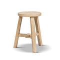 Linden - Round Stool - Light Brown