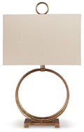 Mahala - Metal Table Lamp  - Antique Gold Finish