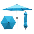 MARKET UMBRELLA 9 FT AQUA