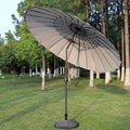 MARKET UMBRELLA GREY 9 FT