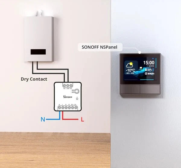 Matter Sonoff MINI Floating Contact Smart Switch - SONLMINID - Vesternet