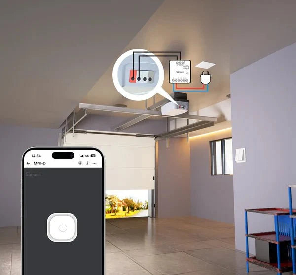 Matter Sonoff MINI Floating Contact Smart Switch - SONLMINID - Vesternet