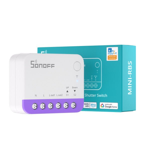 Matter Sonoff Smart Roller Shutter Switch - SONLMINIRBS - Vesternet