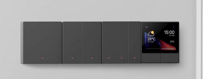 Matter Sonoff SwitchMan Intelligent Wall Switch M5 1 - Gang - SONLM51C80_G - Vesternet