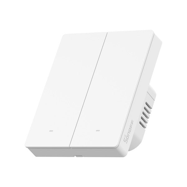 White / 2 Button