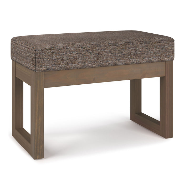 Dark Brown / 26.6"W x 14.6"D x 18.5"H / Fabric