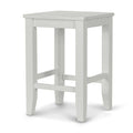 Miramar - Backless Stool - Stark White by Sea Winds, view 1