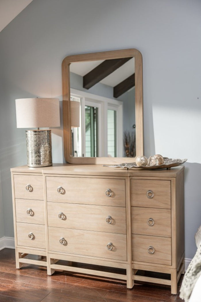 Monterey - Rectangular Wall Mirror - Sandstone