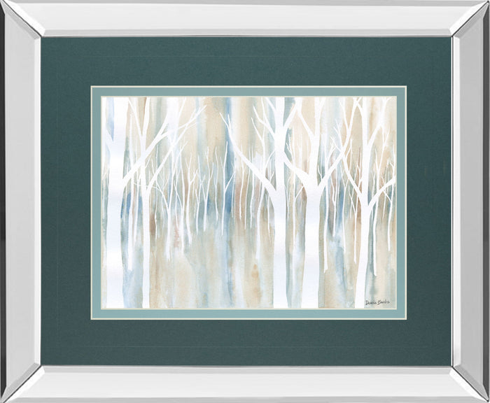 Mystical Woods By Debbie Banks - Mirror Framed Print Wall Art - Gray