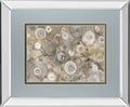 Natural Agate By Albena Hristova - Mirror Framed Print Wall Art - Beige