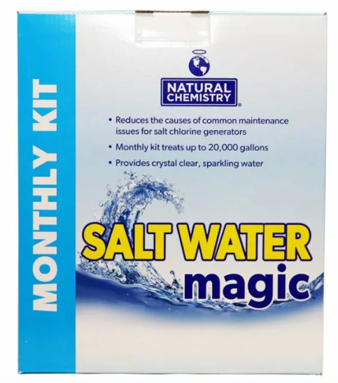 NATURAL CHEMISTRY SALT WATER MAGIC MONTHLY KIT