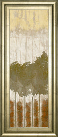Nature's Quartet I By Alonzo Saunders - Framed Print Wall Art - Light Brown