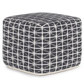 Noreen - Upholstered Square Pouf