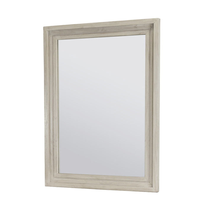 Ocean Isles - Rectangular Dresser Mirror - Aged Ivory by Sea Winds, view 1
