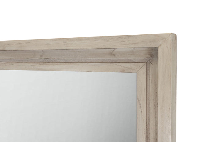 Ocean Isles - Rectangular Dresser Mirror - Aged Ivory by Sea Winds, view 2