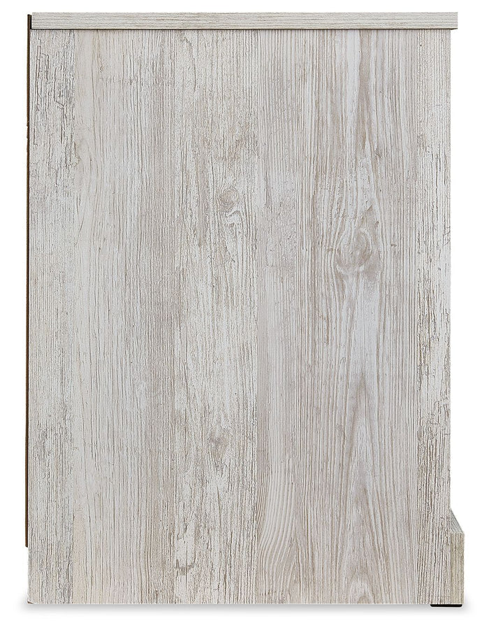 Paxberry - One Drawer Night Stand - Whitewash