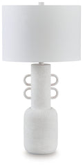 Perringhill - Metal Table Lamp - Distressed White