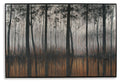 Philyra - Wall Art - Black / Orange / Silver
