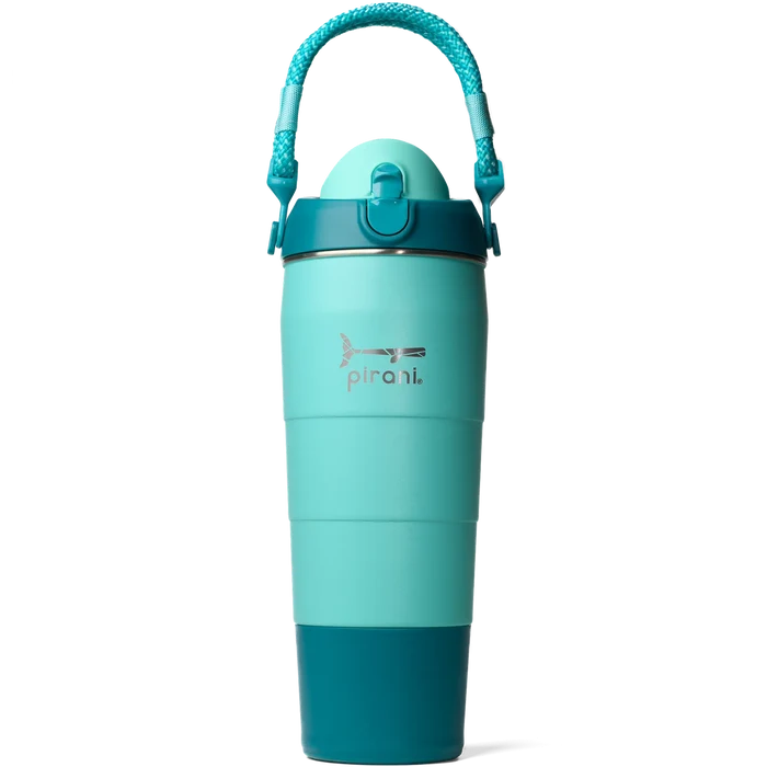 PIRANI 32 OZ BOTTLE - PARADISE BLUE