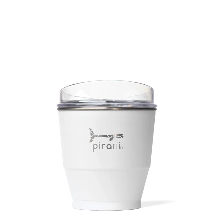 PIRANI GREAT WHITE 10 OZ WINE TUMBLER
