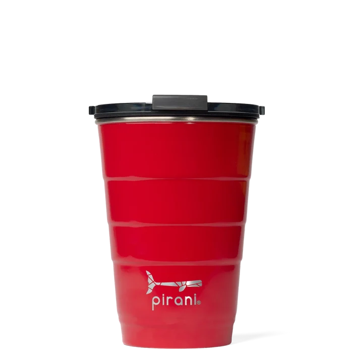 PIRANI PARTY RED 16 OZ TUMBLER