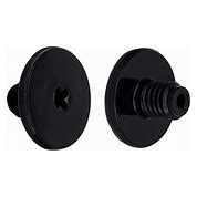 POLARIS RETAINER SCREW 2/PK BLACK (AA4)