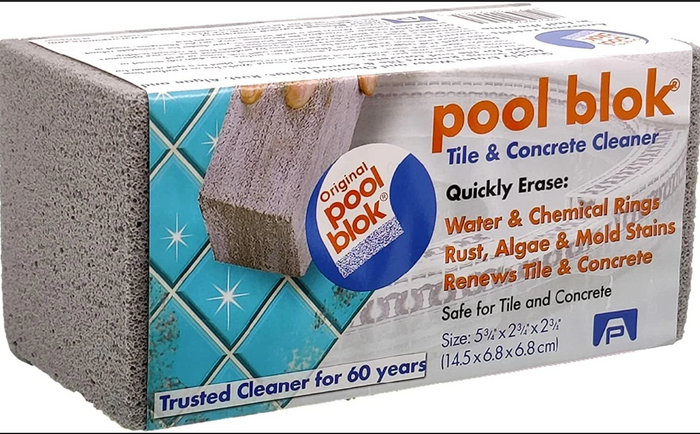 POOL BLOK TILE AND CONCRETE PUMICE CLEANER