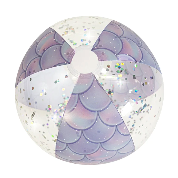 POOL CANDY BEACH BALL MERMAID GLITTER