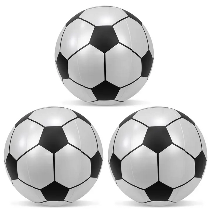 POZA 16" BEACH BALL SOCCER SET OF 3