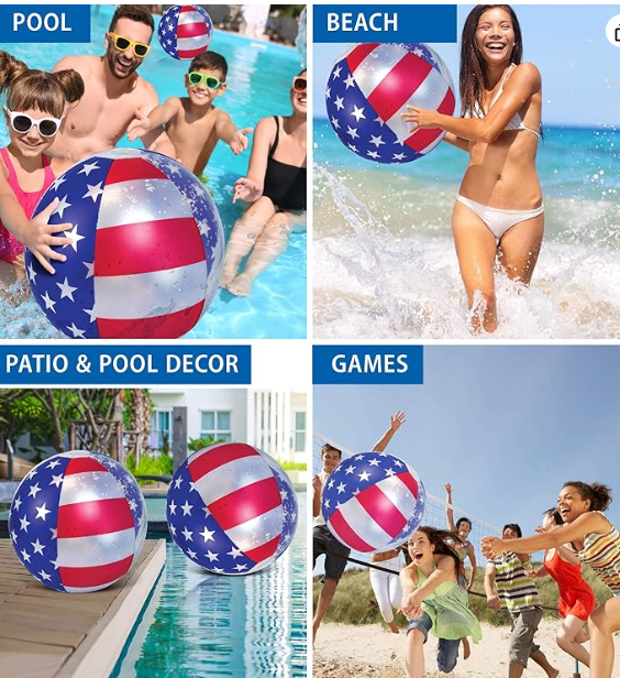 POZA 42" USA BEACH BALL
