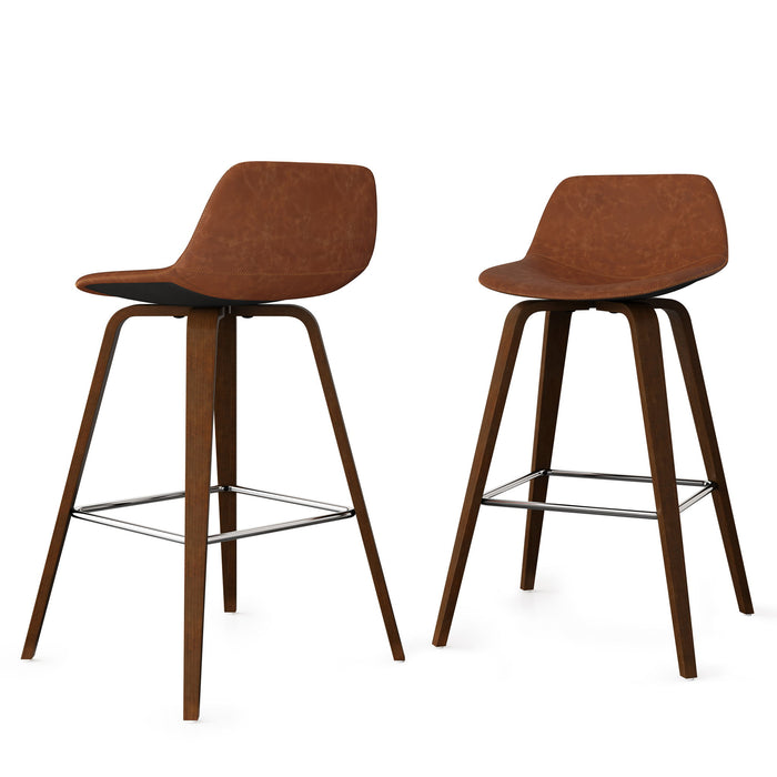 Dark Brown / Faux Leather