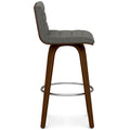 Roland - Upholstered Swivel Counter Height Stool