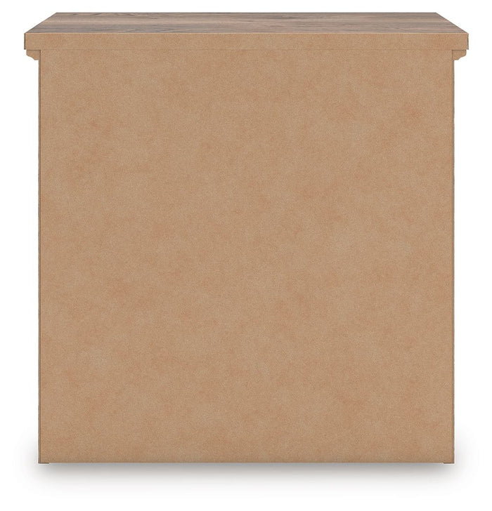 Rusticott - Two Drawer Night Stand - Brown