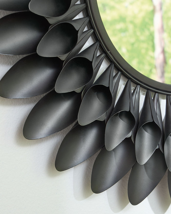 Ryenmour - Accent Mirror - Oil Rubbed Bronze Finish