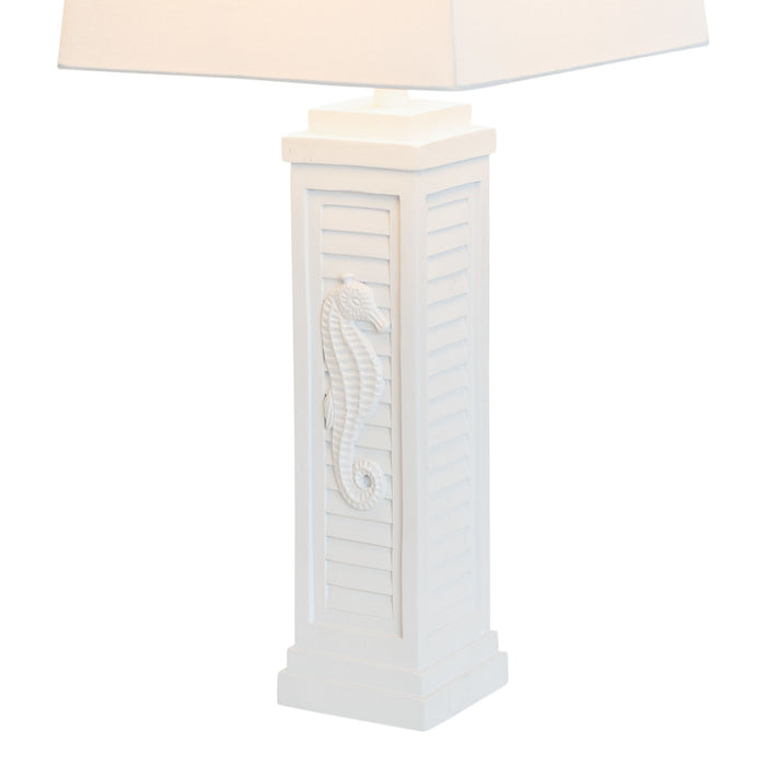 Sea Horse Shutter - Shutter Lamp With USB (Set of 2)
