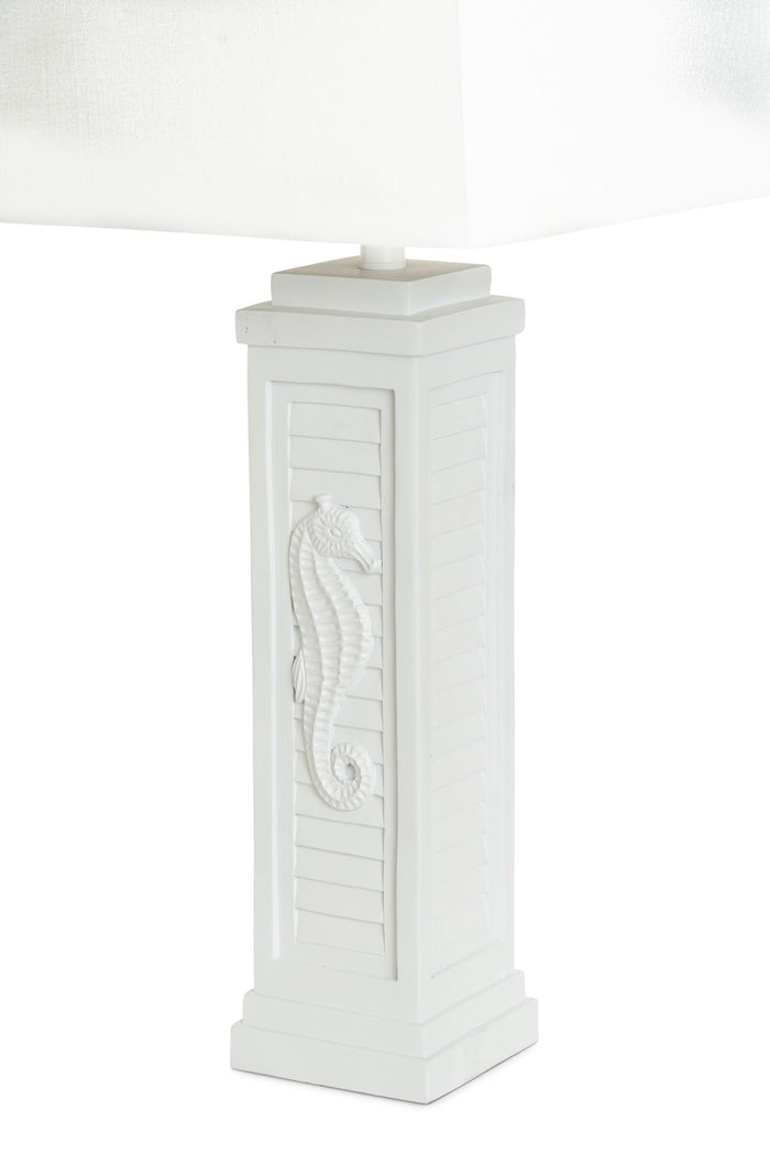 Sea Horse Shutter - Shutter Lamp With USB (Set of 2)