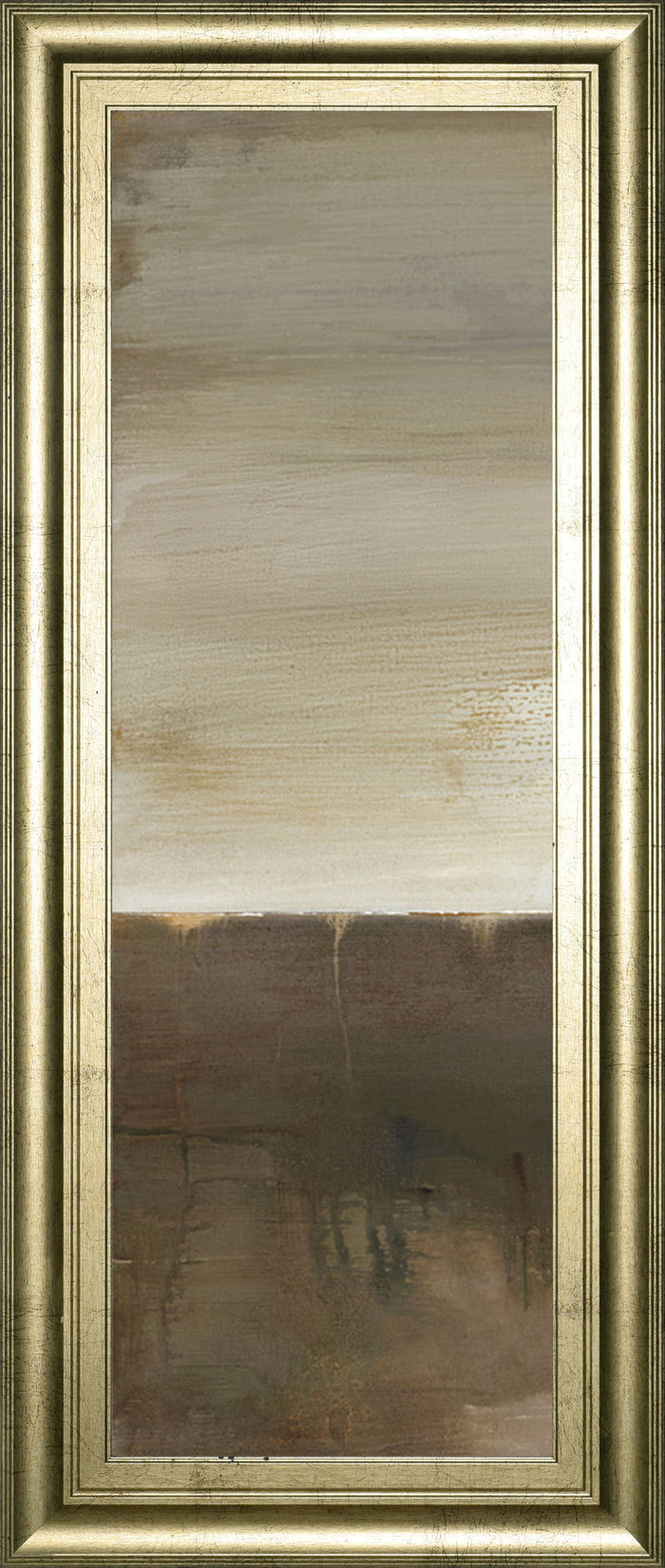 September Fog Descending By Heather Ross - Framed Print Wall Art - Dark Brown