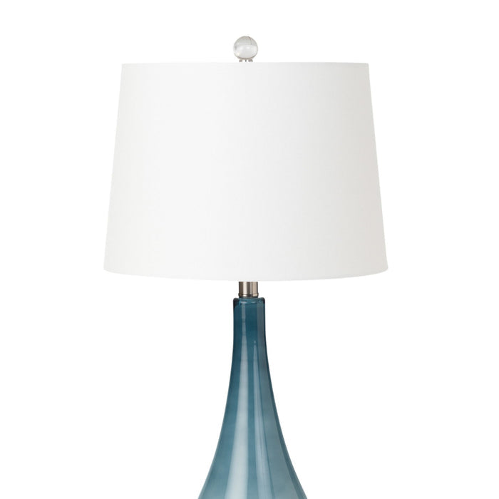 Serenity - Glass Table Lamp (Set of 2) - Blue / White by Lux Lighting, view 2